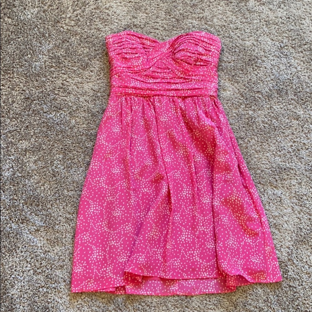 Strapless Pink Dress